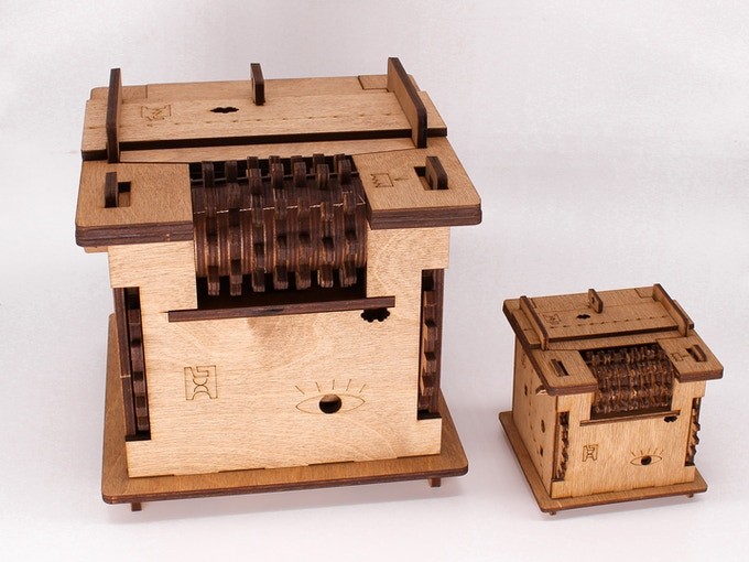 【レビュー】Cluebox：超難解な木製パズル！デイヴィ・ジョーンズの監獄とシュレディンガーの猫 - ボドゲnavi